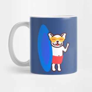 Dog Surfer Mug